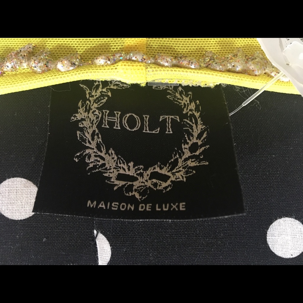SOLD!!!  Hand Painted Holt dress - Picture 9 of 13